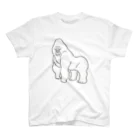 tanemaki zakkaのgorilla スタンダードTシャツ