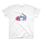 ゆうひのおみせのだらりとするネコ スタンダードTシャツ