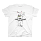 シロクマ商店の狩人ネコ Regular Fit T-Shirt