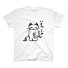 ニコア・ラスカーネのいそがしいふでペンねこくん スタンダードTシャツ