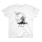 risacanのyak shaving スタンダードTシャツ