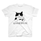 もものNYAN&BREAKねこ Regular Fit T-Shirt