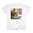 satake☆キジ猫のリア充な猫 動物 Regular Fit T-Shirt