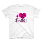 FOXY COLORSのI Love Ballet B スタンダードTシャツ