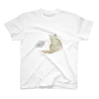 犬ブックスの白い犬 Regular Fit T-Shirt