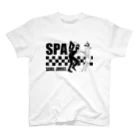 SAUNA JUNKIES | サウナジャンキーズのSPA DANCE(黒プリント) スタンダードTシャツ