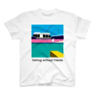 FISHING without FRIENDSのfishing without friends 1 スタンダードTシャツ