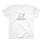 TSUNETANのおすわりうさぎ　〜The Most Adorable Lopears I 黒 スタンダードTシャツ