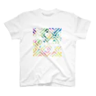 Channu's shopのColorful Watercolor (square) スタンダードTシャツ