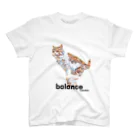 ToMoMiSaのbalance -猫 スタンダードTシャツ