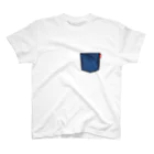 【Chocoa】-チョコア-のチョコア・ポケット: Blue スタンダードTシャツ