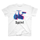FISHING without FRIENDSのReel / Spin! スタンダードTシャツ