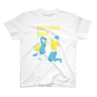 cocono fest. 公式SUZURIショップのmasuda mikuコラボTシャツ（イエロー×ブルー） スタンダードTシャツ