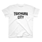 JIMOTOE Wear Local Japanの土浦市 TSUCHIURA CITY ロゴブラック Regular Fit T-Shirt