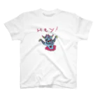 ガイコツの犬のHey！ スタンダードTシャツ