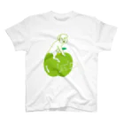 yuna abe (ぱつこ)のGreen Apple スタンダードTシャツ