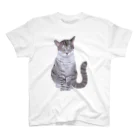 muramotochihiroのギザ耳CAT スタンダードTシャツ