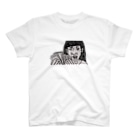 ホビヲの映画感想画のTシャツ屋さんの 札束を数える女性 Regular Fit T-Shirt