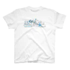 旅する#ひつじですの旅するひつじのSWEETS スタンダードTシャツ