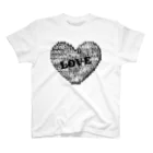 nori's monochroのLOVE スタンダードTシャツ