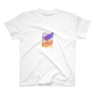 絃瀬の夕焼けの空 スタンダードTシャツ