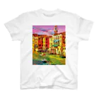 GALLERY misutawoのイタリア ヴェネツィアの夕暮れ スタンダードTシャツ