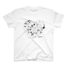 miniyamaのKayaributa (White) スタンダードTシャツ