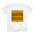 海蓮わーるどのハンバーガーの断面たち スタンダードTシャツ