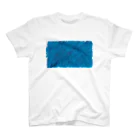 ヤングコーン市場のクレヨンで塗りたくった青 スタンダードTシャツ