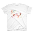 みさこっちのお店のココペリと太陽 Regular Fit T-Shirt