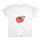 おたけのリアルトマトまゆげいぬ、 T-Shirt
