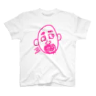 TUITATI / ツイタチのスズリのオジさんといっしょ -pink- スタンダードTシャツ