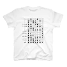 k∀zzy_horie⚙️和太鼓/篠笛の篠笛運指Tシャツ スタンダードTシャツ