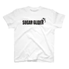 JD-WorxのSUGAR GLIDER「フクロモモンガ」（黒文字） スタンダードTシャツ