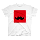 NJima_design_companyのmoustache スタンダードTシャツ