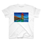 GALLERY misutawoのスイス カペル橋 スタンダードTシャツ