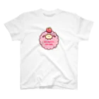 Nari's Farm(ナリズファーム)ひつじと桃のNO PEACH,NO LIFE.☆ Regular Fit T-Shirt