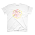 TUITATI / ツイタチのスズリのblooming flower スタンダードTシャツ