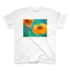 matsunomiの庭の花と虫 スタンダードTシャツ