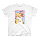 木天蓼のマタタビ猫・モクちゃん スタンダードTシャツ