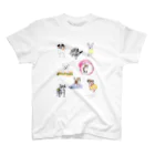 NPO法人 てとてとしっぽのチャリティー*みんなの『てとてとしっぽ』 Regular Fit T-Shirt