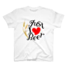 AmyShantiのJust I Love Beer Regular Fit T-Shirt