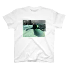 ペンギンの写真のコウテイペンギン　写真　リアル Regular Fit T-Shirt
