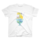イラストレーター おおでゆかこのレモンかき氷 Regular Fit T-Shirt