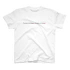 たけてつのProcess with heart♥ Product wih love♥ Color Ver. Regular Fit T-Shirt
