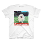 ポメ部のPomeranian park Regular Fit T-Shirt