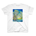 YOSHI-HEY ARTの雲と波 スタンダードTシャツ