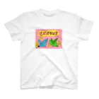 えるポピ・ハッピー・グッズショップのサザナミインコのピポポランド Regular Fit T-Shirt