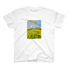 アラコ。の天空の菜の花畑＠高知県香北町 スタンダードTシャツ