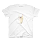 ぱからたからのうまパン　白コッペ＊白毛 Regular Fit T-Shirt